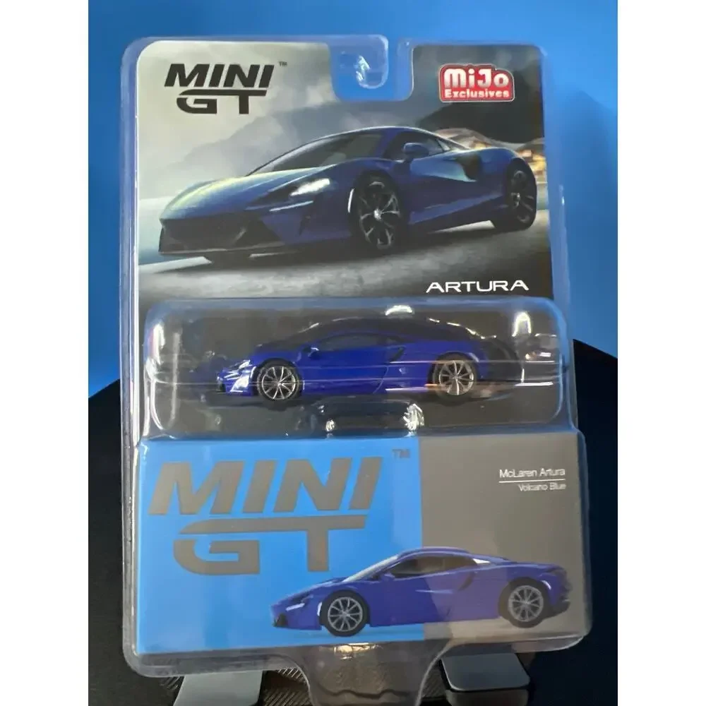 Mini GT McLaren Artura Volcano Blue #430 1:64 Diecast Limited 1 of 3000 Rare